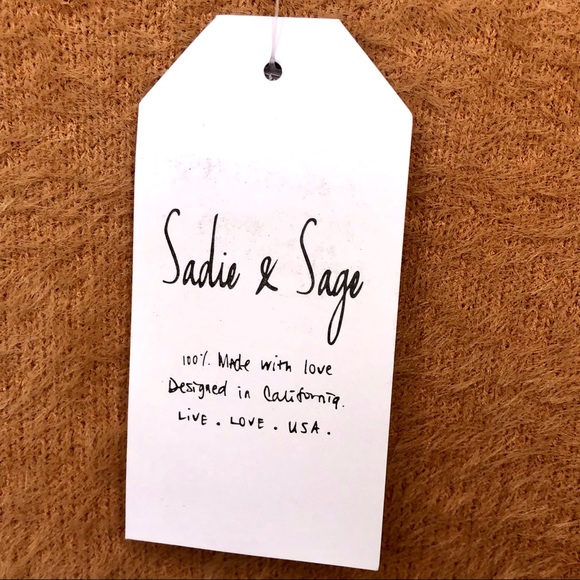 NWT Sadie & Sage slice of heaven high low sweater - Picture 12 of 12